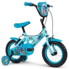 Vélo Enfant Disney - Stitch - Roues 12" - Age 3 à 5 ans - 2 Freins - Stabilisateurs - Bleu - Produit HUFFY