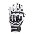 Gants moto cross RST Tractech Evo 4 short - blanc/noir - Taille 12