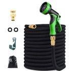 YARZHEEN Tuyau d'arrosage Extensible 22.5m, Upgraded, Tuyau Flexible＆Léger avec 10 Modes d'arrosage pour Irrigation, Raccords Cuivre