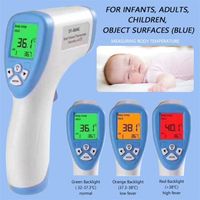 Thermomètre frontal infrarouge numérique sans contact numérique pour bébé, adulte, enfant    HAI200314009_1904