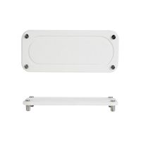 1 pièce Support d'évier  avec niche, sous-verres absorbants antidérapants, porte-gobelet pour salle de bain, 28x11x5 cm, Blanc 
