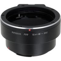 Fotodiox Pro Lens Mount Adapter Compatible with Kiev 88 Lenses on Canon EOS EF/EF-S Cameras