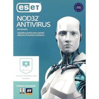 Logiciel antivirus ESET NOD32 - 3 postes / 1 an