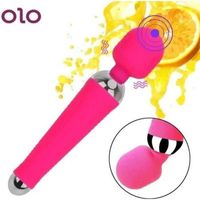 QL27559-Sex Toys pour femme gode vibrant baguette magique puissante AV vibrateur Clitoris stimulateur femme - Type C type Purple