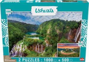 PUZZLE Puzzle Adulte Collection Ushuaïa 2 Puzzles : Chute