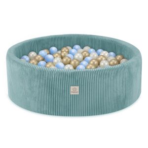 LittleTom Lot De 300 Balles Colorées 6 Cm - Boules Piscine Bébé Sans Odeur Et Sans Coutures Pour Piscine à Balles, Tente Enfant, Bac à Sable