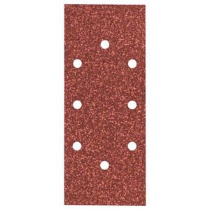 Lot De 10 Feuilles Abrasives Bosch Expert - Grain 60, 93x230mm, 8 Trous - Pour Ponceuse Orbitale, Bois Et Peinture