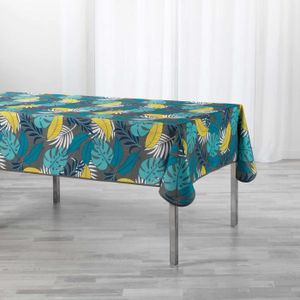 Nappe Flamingo Nappe Jungle Nappe Tropicale Feuilles De Palmier Tropical Nappe Ronde Essuyez Nappe Propre Nappe Luau Hawaïenne pour Fournitures De Fête Tropical Luau