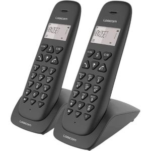 PHILIPS DECT Téléphone XL Duo sans Répondeur XL4902S/34 Argent 