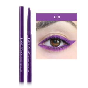 EYE-LINER - CRAYON Tapez 10-Eyeliner Gel Ultra fin, 20 couleurs, 1 pièce, maquillage professionnel, longue durée, imperméable et