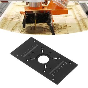 TOUPIE - LANCEUR BLL Aluminium Router Table Insert Plate Router Table Insert Plate Aluminum Alloy Lift System Base Board Accessory for 7358207262053