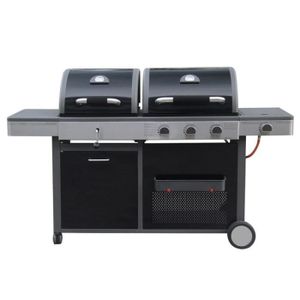Barbecue A Gaz 3 Bruleurs Plancha Achat Vente Pas Cher