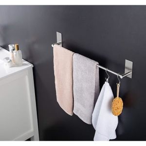 Porte Serviette Salle De Bain Sans Percer Achat Vente Pas Cher