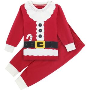 COMBINAISON Vêtements Bébé Fille Garçon Père Noël Costume  Pyjamas Enfant Funny Tenues Ensemble