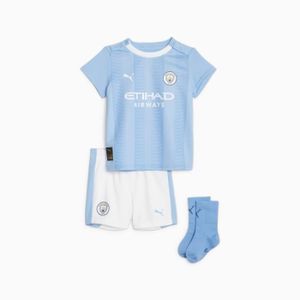 MAILLOT DE FOOTBALL - T-SHIRT DE FOOTBALL - POLO DE FOOTBALL Puma Manchester City F.C. Home Set Bleu Enfant