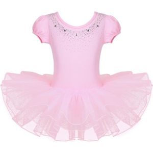 WIDMANN - Costume princesse rose brillant pour fille - 110 (3-4