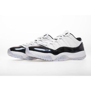 Jordan 11 noir et blanc on sale