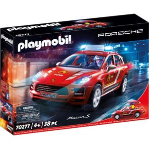 UNIVERS MINIATURE PLAYMOBIL 70277 VOITURE  PORSCHE MACAN S POMPIERS