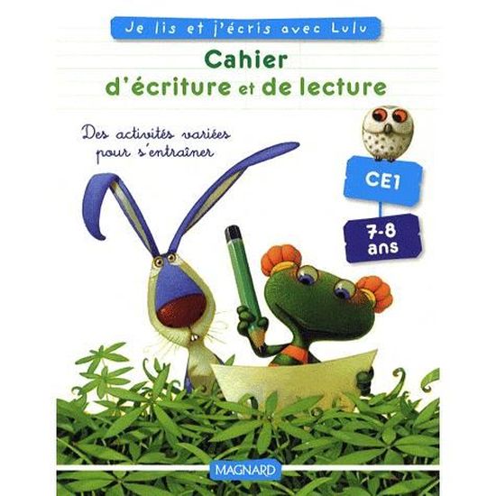Cahier D Ecriture Et De Lecture Ce1 Cdiscount Librairie