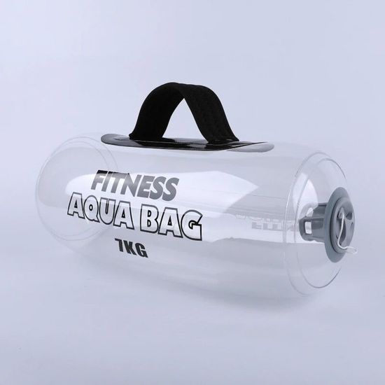 Ultrasport Sac Aqua Fitness Remplissable - Sac D'Entraînement à Eau Pour CrossFit, Cardio Et Musculation, Jusqu'à 20L