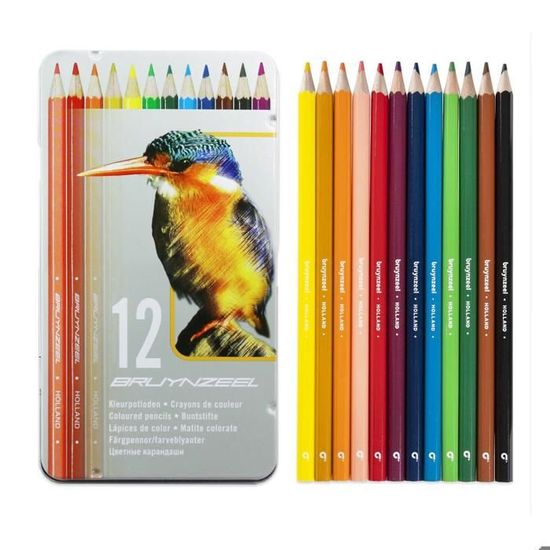 Crayons De Couleur Bruynzeel Expression Dans Une Bo te Cadeau En M tal crayons-de-couleur-bruynzeel-expression-dans-une-bo-te-cadeau-en-m-tal