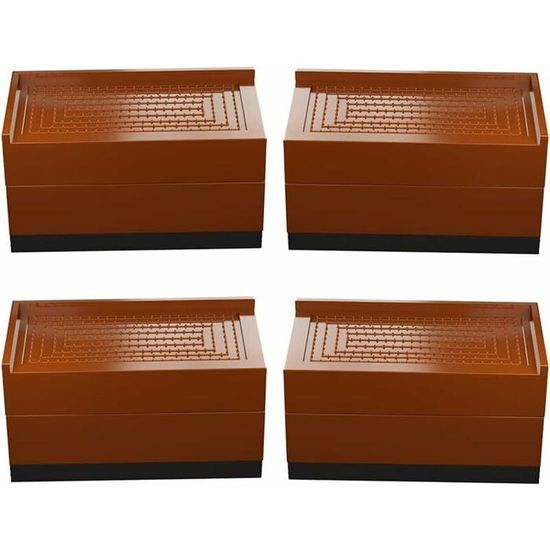 Montants Filet Sécurité Trampoline Alice's Garden Lot De 4 - Compatible 305-490cm Avec Visserie