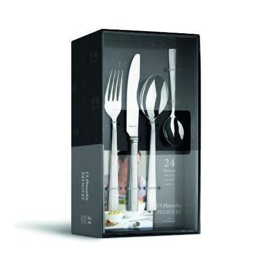 Amefa 117000RT43C40 Metropole Ménagère 24 Pièces En Acier Inoxydable 18/10