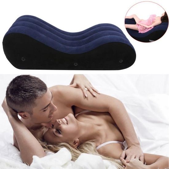 Gonflable Canapé-lit Couple Jouets sexuels Amour Chaise Pillow Adult Sex Furniture_D3658