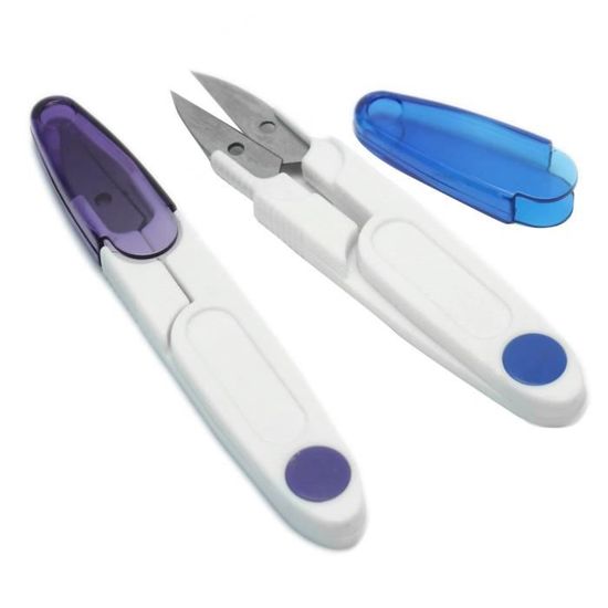 Lot 6 Ciseaux Couture En U - Ciseaux à Fil Miniatures