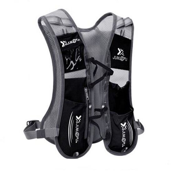 Gilet De Course Hydratation Ultraléger - Sac à Dos Intégré, Réfléchissant - Pour Running, Rando, Vélo