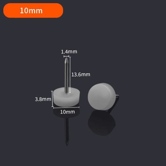 4 Repose-pieds En Aluminium Pour Essieu Arrière De Vélo - Antidérapants, Adaptés VTT, Route, Ville