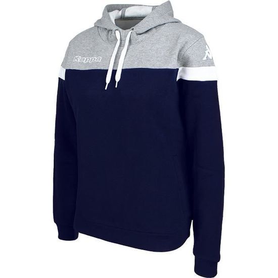 Pull femme Kappa Accia Noir bleu marine Cdiscount Sport