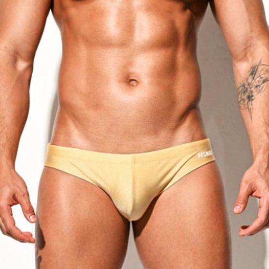 Maillot De Bain Homme Gabriel Avec Zip - Blanc Et Rouge - Taille S, XL - Neuf Avec Étiquettes