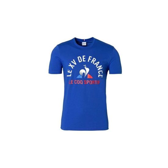 Tee Shirt Rugby Xv De France Fanwear 2019 2020 Homme Le Coq Sportif Taille S Cdiscount Sport