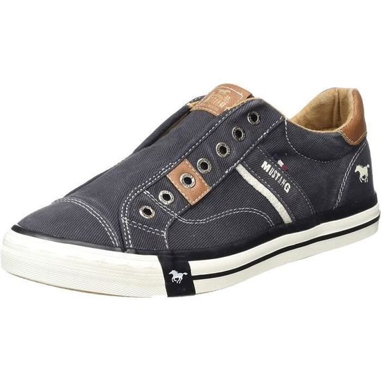 Mustang Herren Sneaker Stoff Schnürschuh