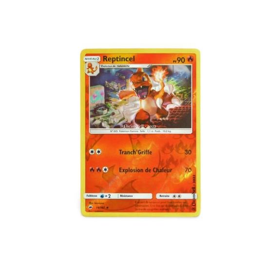 Carte Pokémon Reptincel 90 PV Reverse 19147 Promo NEUF FR Cdiscount Jeux Jouets Carte Pokémon Reptincel 90 PV Reverse 19147 Promo NEUF FR Cdiscount Jeux Jouets