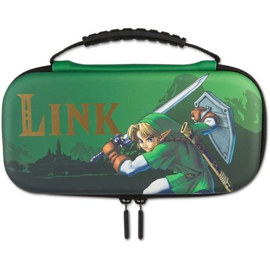 Kit de protection - Zelda : Link Hyrule - Protection écran + Chiffon + Applicateur - Switch Lite