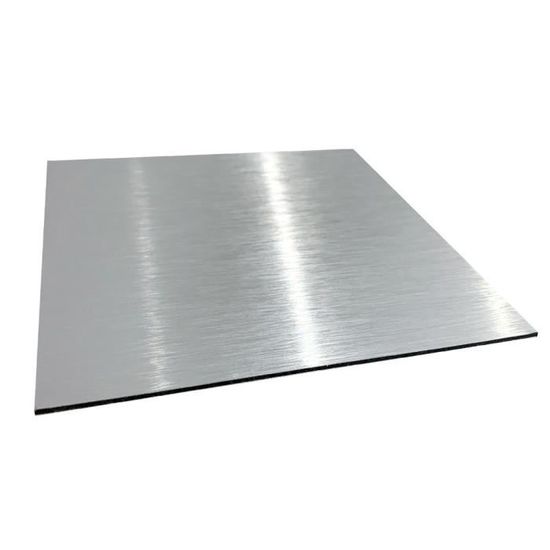 Panneau Composite Aluminium Brossé 2 mm60 x 70 cm (600 x 700 mm) 60 x 70 cm (600 x 700 mm)