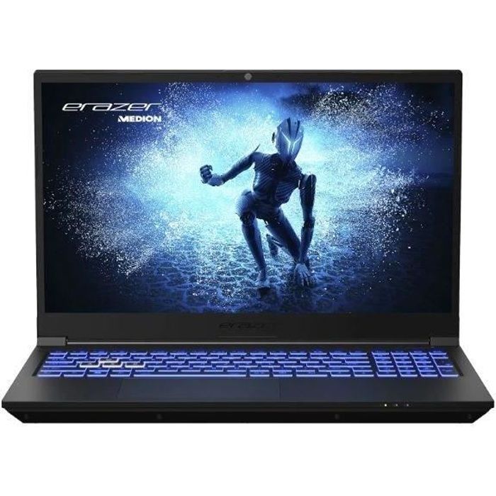 PC portable Gaming – ERAZER – DEPUTY P40 MD62564 – 156 144 Hz – Intel i5-12450H – RAM 16Go – SSD 512Go – RTX 4060 – Windows 11