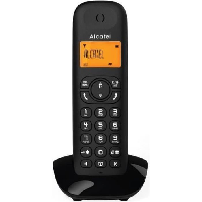 TÉLÉPHONIE, Téléphones, Téléphone sans fil, Dect E155 Noir