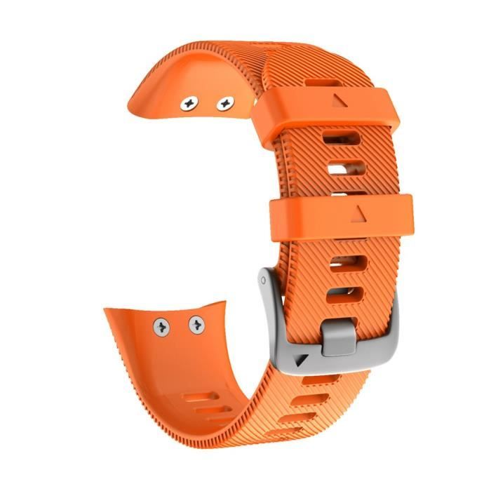 Accessoires de bracelet intelligent Sports Soft Silicone Replacement Watch Band Wriststrap for Garmin Forerunner 45 A864