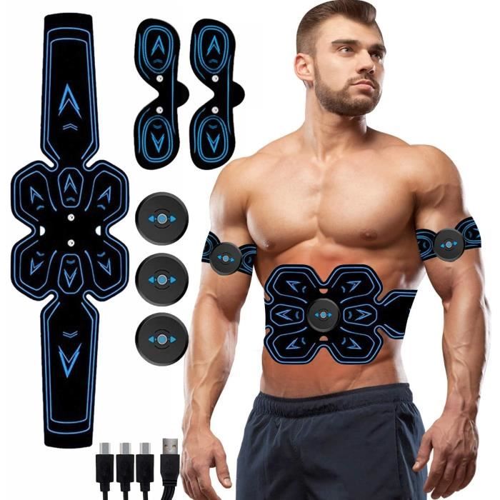 Electrostimulateur Musculaire,Ceinture Abdominale Electrostimulation,EMS Stimulateur Abdominal Electrostimulation
