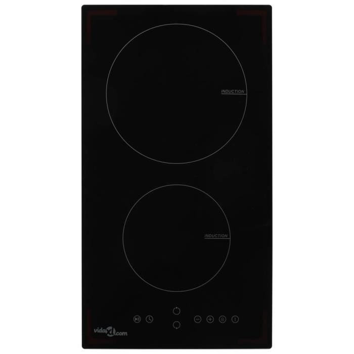 Magnfique Haute qualité - Plaque de cuisson Table de cuisson à induction 2 brûleurs Contrôle tactile 3500W 1117