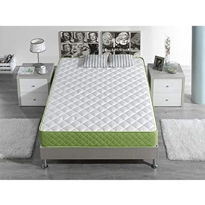 Matelas DAGOSTINO Home Matelas Diamante - Matelas mémoire de Forme, 90x190, réversible, Hauteur 15 cm67