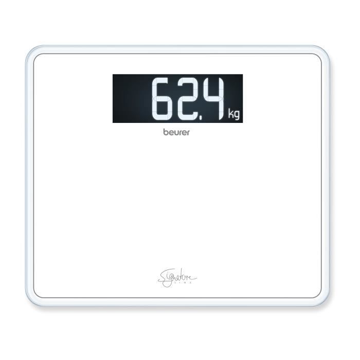 Beurer GS 410 Pèse-personne Signature Line - blanc