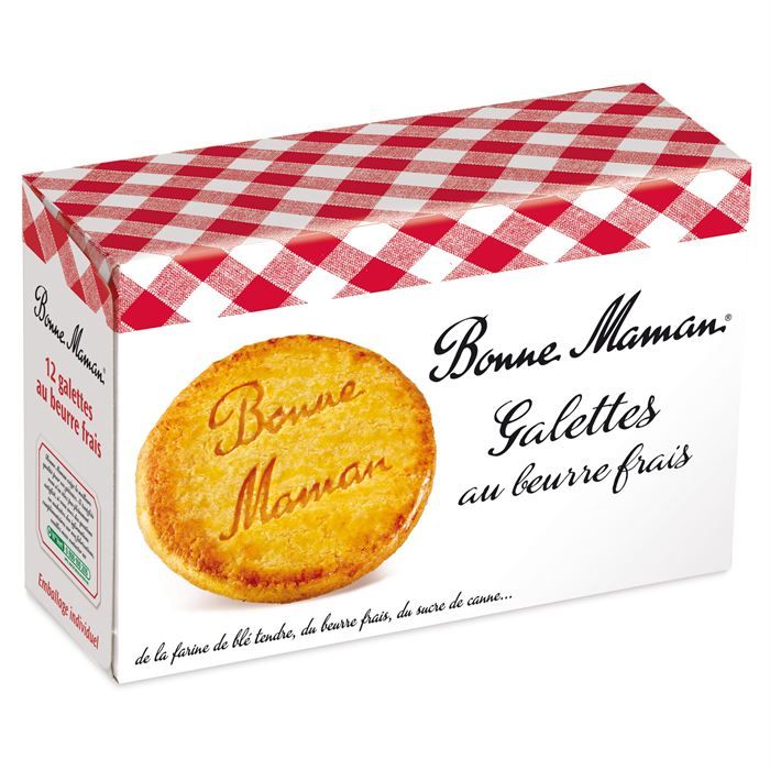 Galettes au beurre frais 170 g BONNE MAMAN