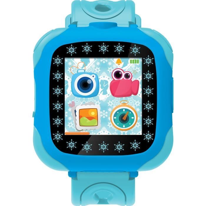 LEXIBOOK Montre digitale appareil photo pour enfants Frozen Disney avec écran tactile permet de prendre photos, vidéos, enregistr