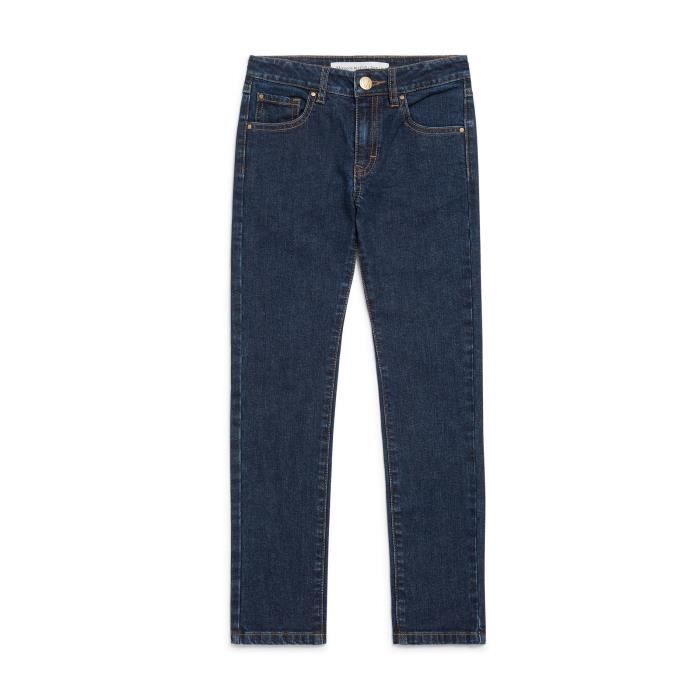 MONOPRIX Jean slim - Issu de l'agriculture biologique - Garçon - Bleu