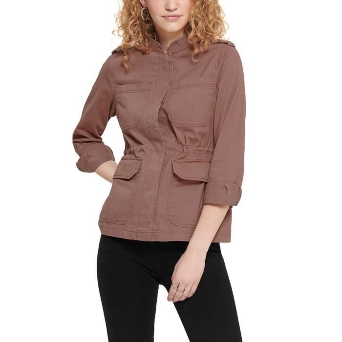 Only Veste Militaire Femme 15192278-BLK-OLIVE