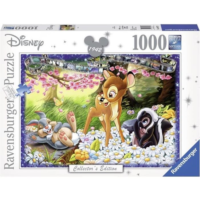 Puzzle 1000 pièces Collector's Edition : Bambi aille Unique Coloris Unique
